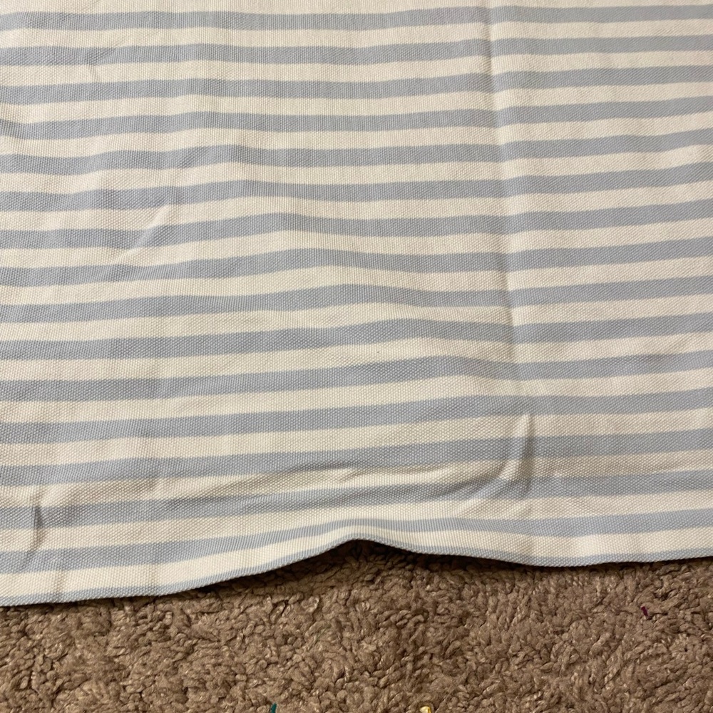 Polo Ralph Lauren Cotton Polo Adult Mens Size Medium Striped Work School Shirt - Picture 9 of 9